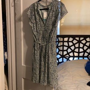 H&M teal and cream dress size XXL new